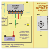 Regulator prądnicy - RB106 - Test